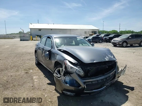 2017 Infiniti Q70 3.7 with VIN JN1BY1PR5HM210645, listed as a Copart auction lot 56575155 with 57,580 mi miles and Salvage title. Bid and sale history available at DreamBid. Image 13.