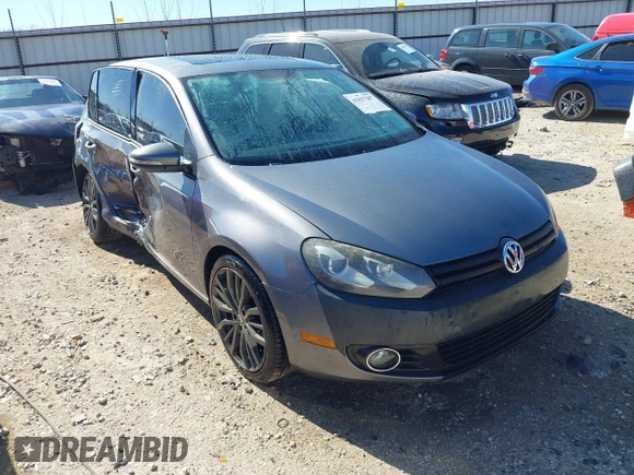 2012 Volkswagen Golf TDI z VIN WVWDM7AJ9CW240204, wystawiony jako IAAI lot #41837287 z przebiegiem 172 512 mil mil oraz . Historia ofert i sprzedaży dostępna na DreamBid. Obrazek 1.