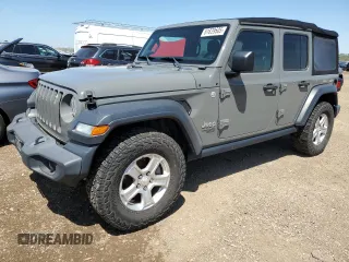 2018 Jeep Wrangler Unlimited Sport with VIN 1C4HJXDG9JW209512, listed as a Copart auction lot 61839505 with 155,953 mi miles and Clean title. Bid and sale history available at DreamBid. Image 1.