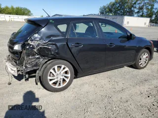 2012 Mazda 3 i Touring with VIN JM1BL1L8XC1628217, listed as a Copart auction lot 58494425 with 62,727 mi miles and Salvage title. Bid and sale history available at DreamBid. Image 3.