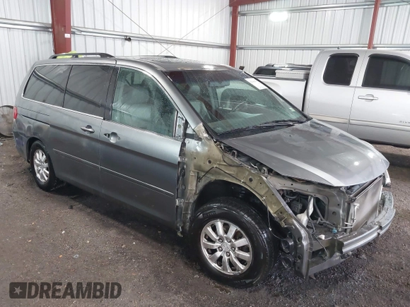 2009 Honda Odyssey EX-L с VIN 5FNRL38749B011910, выставлен на аукционе IAAI как лот 42186474 с пробегом 247 794 миль миль и . История ставок и продаж доступна на DreamBid. Изображение 1.