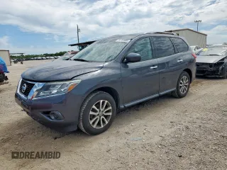2013 Nissan Pathfinder SL with VIN 5N1AR2MM9DC612975, listed as a Copart auction lot 54751095 with 138,194 mi miles and Salvage title. Bid and sale history available at DreamBid. Image 1.
