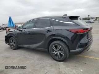 2023 Lexus RX 350h with VIN 2T2BBMCA9PC017082, listed as a Copart auction lot 56201845 with 3,605 mi miles and Salvage title. Bid and sale history available at DreamBid. Image 2.