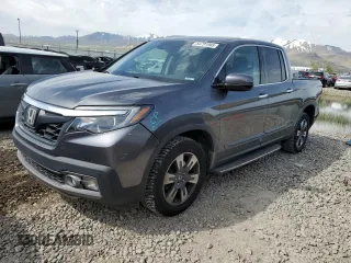 2017 Honda Ridgeline RTL-E with VIN 5FPYK3F75HB025743, listed as a Copart auction lot 54791905 with 163,055 mi miles and Salvage title. Bid and sale history available at DreamBid. Image 1.