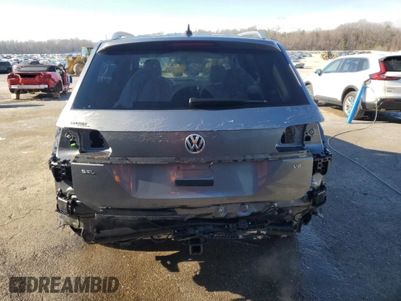 2019 Volkswagen Atlas SEL with VIN 1V2ER2CA7KC525648, listed as a Copart auction lot 87661715 with 72,263 mi miles and Salvage title. Bid and sale history available at DreamBid. Image 6.