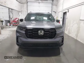 2025 Honda Pilot Black Edition with VIN 5FNYG1H91SB034976, listed as a IAAI auction lot 41677687 with 5,659 mi miles. Bid and sale history available at carsss.com. Image 12.