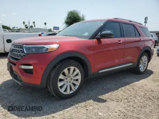 2023 Ford Explorer Limited z VIN 1FMSK7FH8PGA27808, wystawiony jako Copart lot #51369665 z przebiegiem 23 478 mil mil oraz Szkoda całkowita • Salvage title. Historia ofert i sprzedaży dostępna na DreamBid. Obrazek 1.