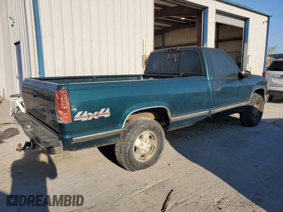 1995 Chevrolet Silverado 1500 with VIN 1GCEK14KXSZ256694, listed as a Copart auction lot 50697995 with Not Provided miles and Salvage Title. Bid and sale history available at DreamBid. Image 3.
