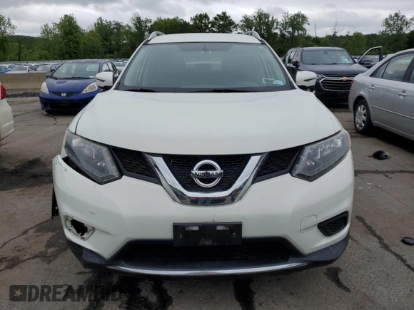 2016 Nissan Rogue S z VIN 5N1AT2MM4GC912140, wystawiony jako Copart lot #58133605 z przebiegiem 155 185 mil mil oraz Szkoda całkowita • Salvage title. Historia ofert i sprzedaży dostępna na DreamBid. Obrazek 5.