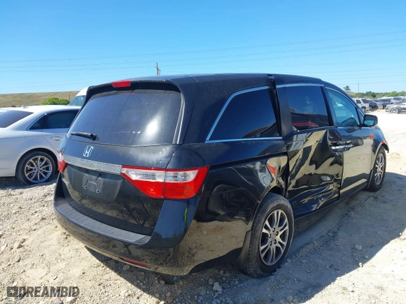 2012 Honda Odyssey EX with VIN 5FNRL5H42CB062217, listed as a IAAI auction lot 41834151 with 246,232 mi miles. Bid and sale history available at carsss.com. Image 4.