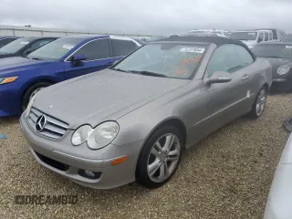 2007 Mercedes-Benz CLK-Class 3.5L with VIN WDBTK56F17T085468, listed as a Copart auction lot 73727684 with 0 mi miles and Non Repairable. Bid and sale history available at carsss.com. Image 1.