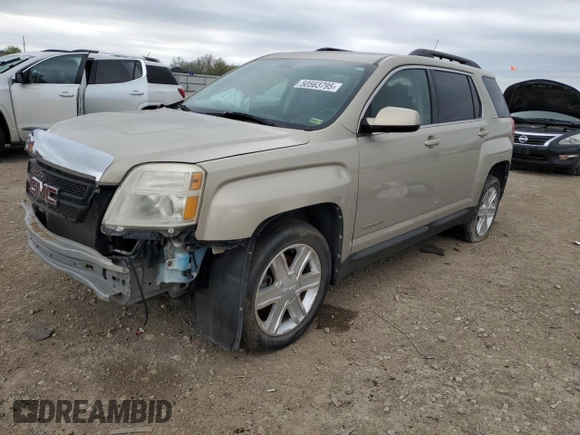 2011 GMC Terrain SLE-2 with VIN 2CTFLTEC5B6275853, listed as a Copart auction lot 50563795 with Not Provided miles and Salvage Title. Bid and sale history available at carsss.com. Image 1.