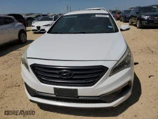 2016 Hyundai Sonata 2.4L Sport with VIN 5NPE34AF1GH292617, listed as a Copart auction lot 52533555 with 104,999 mi miles and Salvage Title. Bid and sale history available at carsss.com. Image 5.