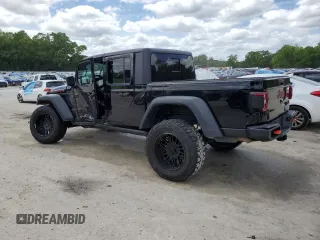 2021 Jeep Gladiator Mojave with VIN 1C6JJTEG3ML554606, listed as a Copart auction lot 51432625 with 58,297 mi miles and Salvage Title. Bid and sale history available at DreamBid. Image 2.