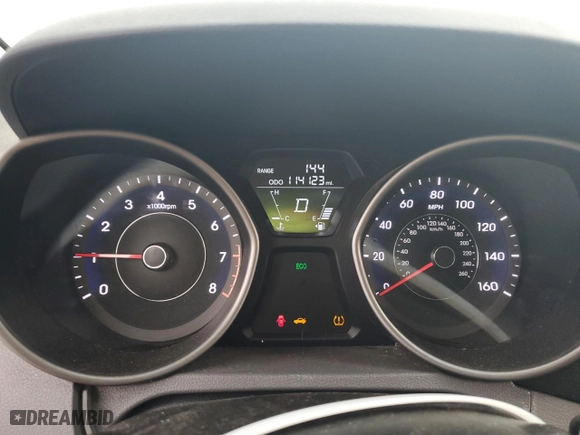 2013 Hyundai Elantra GLS with VIN 5NPDH4AE1DH404574, listed as a Copart auction lot 47821255 with 114,123 mi miles and Salvage Title. Bid and sale history available at carsss.com. Image 9.