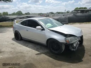 2003 Acura RSX with VIN JH4DC54873C002349, listed as a Copart auction lot 51072945 with 107,128 mi miles and Salvage Title. Bid and sale history available at carsss.com. Image 11.