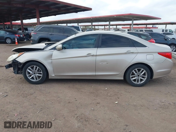 2011 Hyundai Sonata GLS with VIN 5NPEB4ACXBH219893, listed as a IAAI auction lot 41542687 with 153,625 mi miles. Bid and sale history available at carsss.com. Image 14.