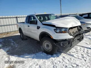 2019 Ford Ranger XL with VIN 1FTER1EH2KLB01414, listed as a Copart auction lot 88994655 with 0 mi miles and Salvage Title. Bid and sale history available at carsss.com. Image 4.