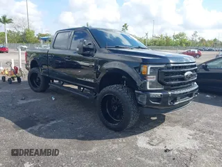 2022 Ford Super Duty F-250 SRW XL with VIN 1FT7W2BT3NED29611, listed as a IAAI auction lot 41618746 with 18,605 mi miles. Bid and sale history available at carsss.com. Image 1.
