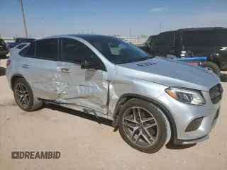 2017 Mercedes-Benz GLE 43 AMG with VIN 4JGED6EB7HA075089, listed as a Copart auction lot 48870285 with 120,601 mi miles and Salvage title. Bid and sale history available at DreamBid. Image 4.