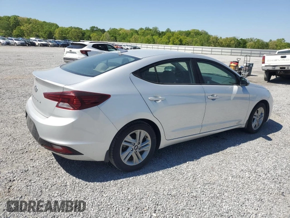 2020 Hyundai Elantra SEL with VIN 5NPD84LFXLH530114, listed as a Copart auction lot 53523765 with 30,367 mi miles and Salvage title. Bid and sale history available at DreamBid. Image 3.