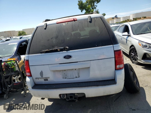 2004 Ford Explorer XLT with VIN 1FMDU73KX4ZA34973, listed as a Copart auction lot 66232614 with Not provided miles and Clean title. Bid and sale history available at DreamBid. Image 6.