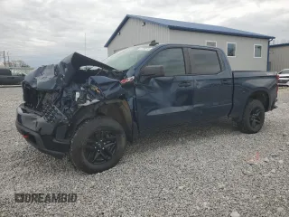 2020 Chevrolet Silverado 1500 Custom Trail Boss with VIN 1GCPYCEF8LZ264878, listed as a Copart auction lot 51793975 with 74,054 mi miles and Salvage Title. Bid and sale history available at DreamBid. Image 1.