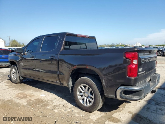 2019 Chevrolet Silverado 1500 LT with VIN 3GCUYDED3KG125831, listed as a Copart auction lot 84167334 with 119,082 mi miles and Salvage Title. Bid and sale history available at carsss.com. Image 2.