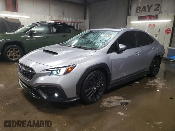 2022 Subaru WRX Limited with VIN JF1VBAL67N9006568, listed as a Copart auction lot 41922485 with 34,037 mi miles and Salvage Title. Bid and sale history available at carsss.com. Image 1.