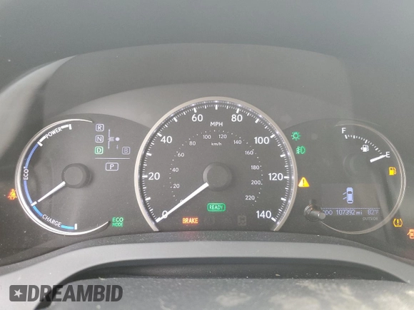 2016 Lexus CT 200h z VIN JTHKD5BH1G2256285, wystawiony jako Copart lot #50878435 z przebiegiem 107 392 mil mil oraz Szkoda całkowita • Salvage title. Historia ofert i sprzedaży dostępna na DreamBid. Obrazek 9.