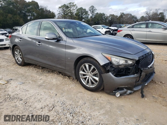 2014 Infiniti Q50 Premium with VIN JN1BV7AR0EM692683, listed as a Copart auction lot 42047765 with 139,867 mi miles and Salvage Title. Bid and sale history available at carsss.com. Image 4.