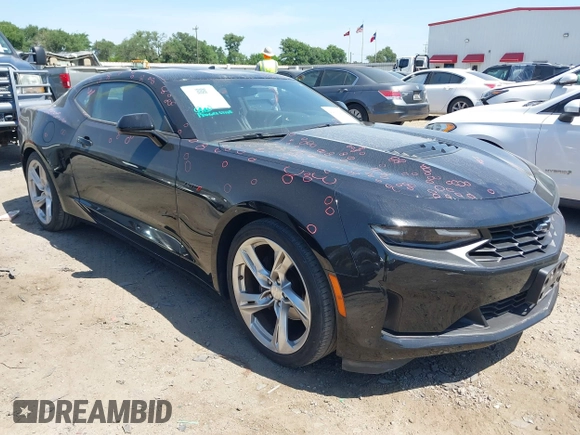 2020 Chevrolet Camaro 1SS with VIN 1G1FF1R71L0125164, listed as a IAAI auction lot 42010218 with 50,547 mi miles and . Bid and sale history available at DreamBid. Image 1.