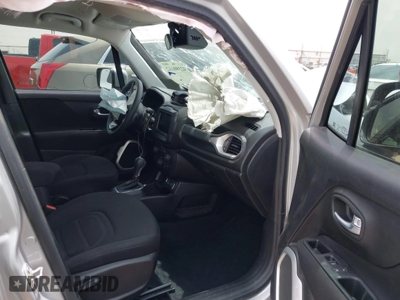 2018 Jeep Renegade Latitude with VIN ZACCJABB2JPJ56502, listed as a IAAI auction lot 42380142 with 39,740 mi miles and . Bid and sale history available at DreamBid. Image 5.