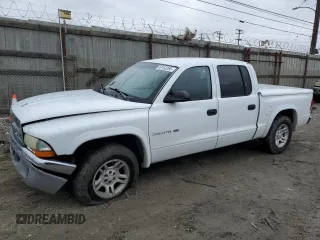 2002 Dodge Dakota SLT z VIN 1B7HL48NX2S638927, wystawiony jako Copart lot #49182285 z przebiegiem 376 546 mil mil oraz Szkoda całkowita • Salvage title. Historia ofert i sprzedaży dostępna na DreamBid. Obrazek 1.