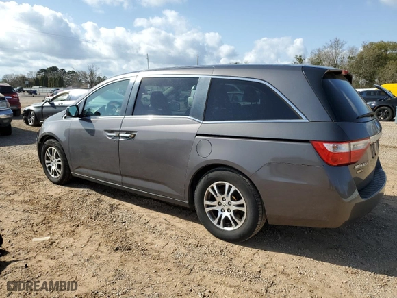 2012 Honda Odyssey EX with VIN 5FNRL5H42CB013373, listed as a Copart auction lot 48988625 with 199,119 mi miles and Salvage Title. Bid and sale history available at carsss.com. Image 2.
