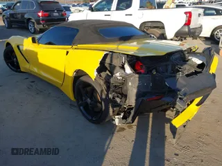 2014 Chevrolet Corvette 3LT with VIN 1G1YF3D74E5108425, listed as a IAAI auction lot 41625689 with 1 mi miles. Bid and sale history available at carsss.com. Image 3.