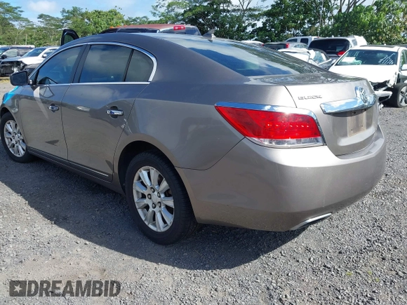 2012 Buick LaCrosse Convenience with VIN 1G4GB5E35CF152149, listed as a IAAI auction lot 41583407 with 107,130 mi miles and . Bid and sale history available at DreamBid. Image 3.