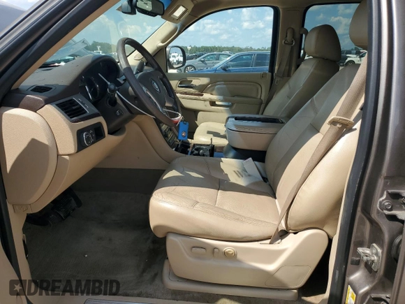 2012 Cadillac Escalade ESV Luxury with VIN 1GYS3HEF9CR263884, listed as a Copart auction lot 71485034 with 153,516 mi miles and Salvage title. Bid and sale history available at DreamBid. Image 7.