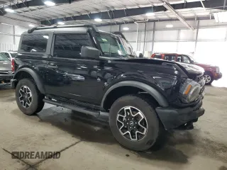 2023 Ford Bronco with VIN 1FMDE5AH7PLB26901, listed as a Copart auction lot 43171395 with 9,934 mi miles and Salvage title. Bid and sale history available at DreamBid. Image 4.