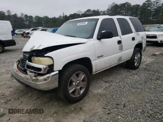 2002 GMC Yukon SLT z VIN 1GKEC13Z42R127950, wystawiony jako Copart lot #86340404 z przebiegiem 364 823 mil mil oraz Szkoda całkowita • Salvage title. Historia ofert i sprzedaży dostępna na DreamBid. Obrazek 1.