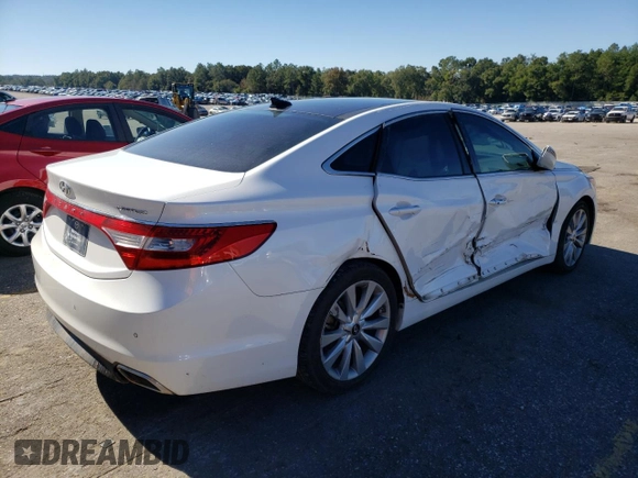 2017 Hyundai Azera Limited z VIN KMHFH4JG0HA581877, wystawiony jako Copart lot #81221514 z przebiegiem 166 057 mil mil oraz Szkoda całkowita • Salvage title. Historia ofert i sprzedaży dostępna na DreamBid. Obrazek 3.