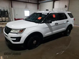 2016 Ford Utility Police Interceptor with VIN 1FM5K8AR4GGD16977, listed as a Copart auction lot 82148033 with 0 mi miles and Clean Title. Bid and sale history available at carsss.com. Image 1.