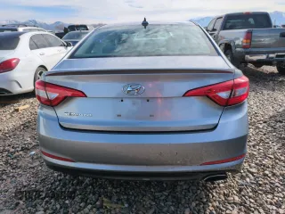 2015 Hyundai Sonata SE with VIN 5NPE24AF3FH123197, listed as a Copart auction lot 47617955 with 153,548 mi miles and Salvage Title. Bid and sale history available at carsss.com. Image 6.