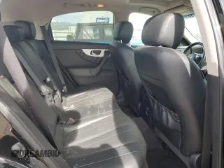 2015 Infiniti QX70 with VIN JN8CS1MW0FM482289, listed as a Copart auction lot 56597955 with 123,227 mi miles and Salvage title. Bid and sale history available at DreamBid. Image 11.