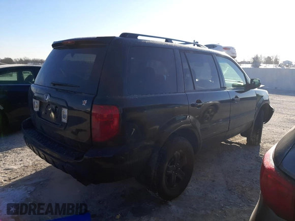 2005 Honda Pilot EX with VIN 5FNYF18465B036265, listed as a Copart auction lot 42185075 with 219,383 mi miles and Non Repairable. Bid and sale history available at DreamBid. Image 3.