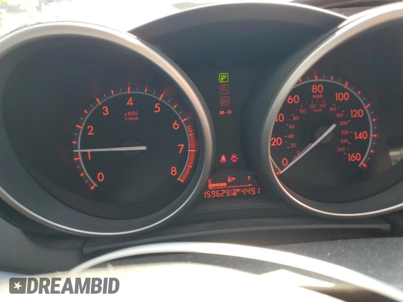 2010 Mazda 3 S Sport with VIN JM1BL1S65A1185942, listed as a Copart auction lot 44986895 with 159,629 mi miles and Salvage Title. Bid and sale history available at DreamBid. Image 9.