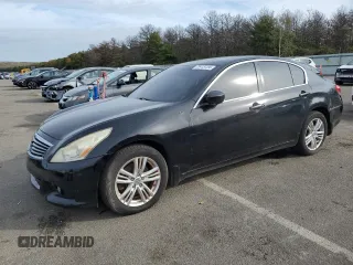 2011 Infiniti G25 x with VIN JN1DV6AR8BM653967, listed as a Copart auction lot 72413134 with 142,638 mi miles and Clean Title. Bid and sale history available at carsss.com. Image 1.