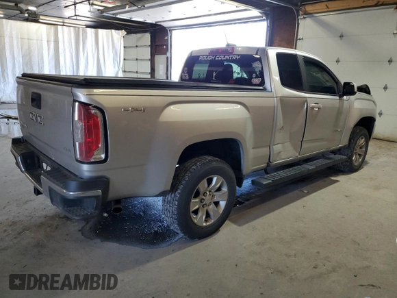 2016 GMC Canyon 4WD SLE with VIN 1GTH6CE3XG1158095, listed as a Copart auction lot 75802314 with 134,140 mi miles and Salvage Title. Bid and sale history available at carsss.com. Image 3.