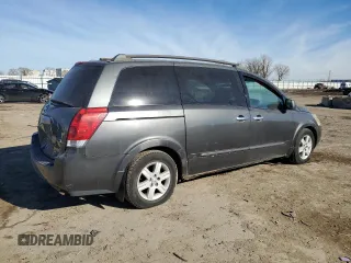 2004 Nissan Quest S z VIN 5N1BV28U84N312794, wystawiony jako Copart lot #43146735 z przebiegiem 189 050 mil mil oraz Szkoda całkowita • Salvage title. Historia ofert i sprzedaży dostępna na DreamBid. Obrazek 3.