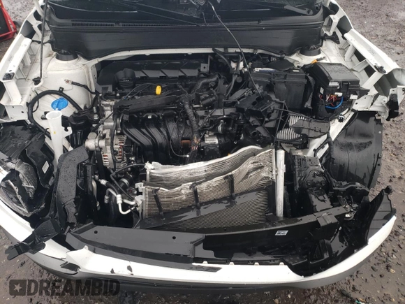 2022 Hyundai Venue SE with VIN KMHRB8A33NU153959, listed as a Copart auction lot 47936435 with 45,873 mi miles and Non Repairable. Bid and sale history available at DreamBid. Image 12.